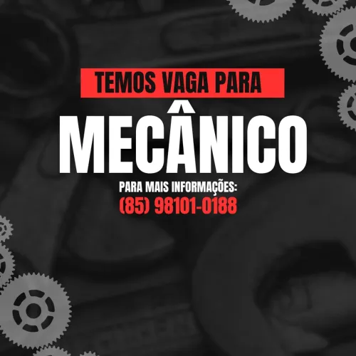 Vaga para Mecânico Automotivo - manutenção em geral 