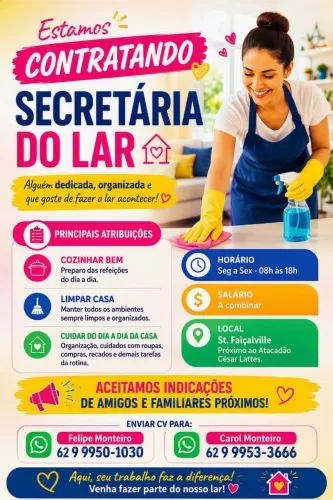 Secretaria do Lar - St. Faiçalville