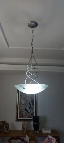 Lustre redondo pendente 40cm