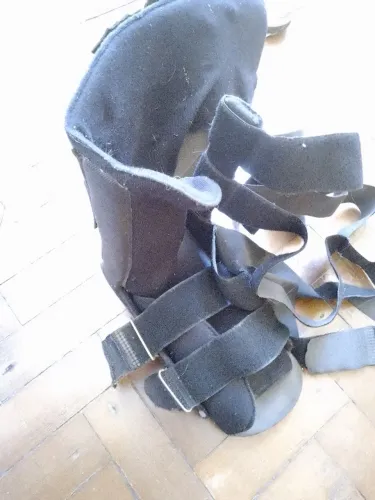 Bota ortopédica para sair rápido 