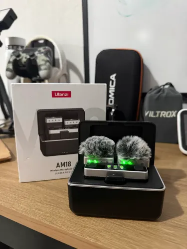 Ulanzi AM18 Wireless Microphone PRO - Kit Completo | Excelente Estado