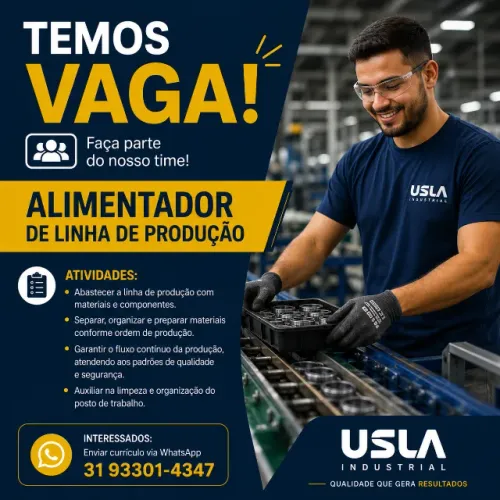 Alimentador de linha de produção