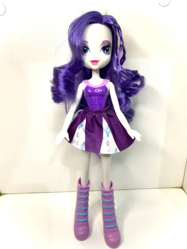 (Promoção) Boneca Rarity My Little Pony Equestria Girls Canterlot High Pep Rally Hasbro
