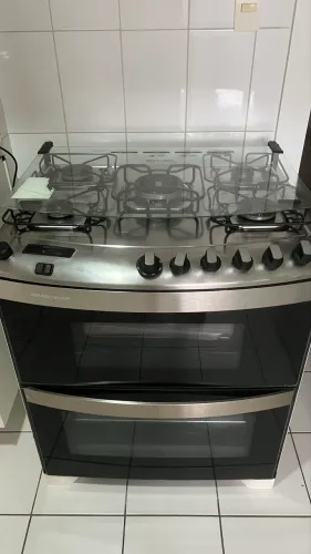 Fogão Brastemp 5 bocas com 2 fornos