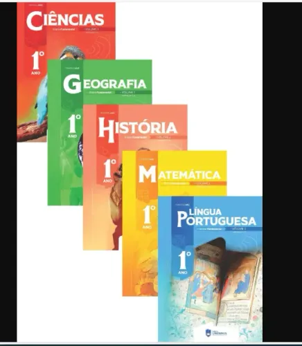 Livros novos Unitrinus 1º Ano