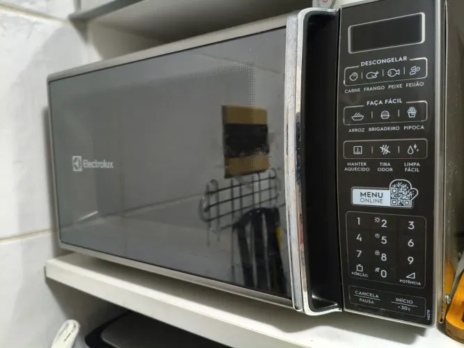 Microondas Electrolux de inox