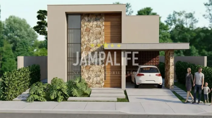Casa Alto Padrão em condomínio fechado - CONDE