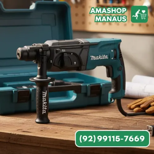 Martelete Perfurador Rompedor Makita HR2470 - 780W - 220V