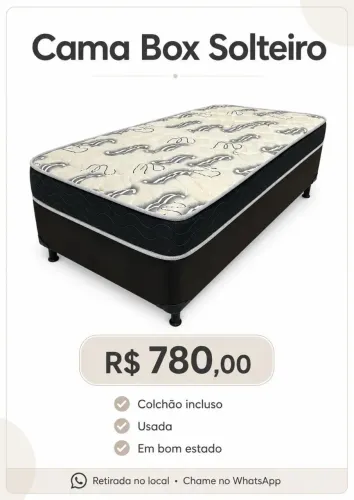 Cama Box Solteiro