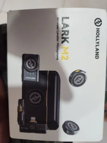 Microfone para câmera e celular. 