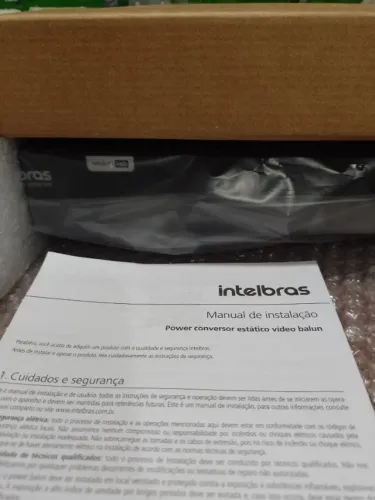 Power Balun 16 Canais Full HD com Alimentação VB 1016 WP Intelbras