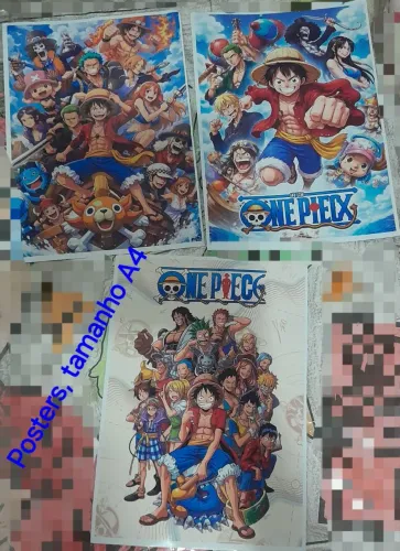 ONE PIECE, decoração aniversário + balões dourados