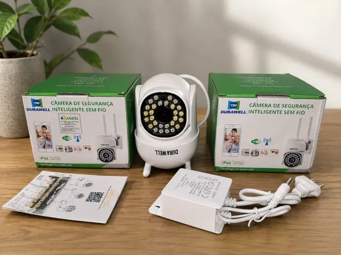 Camera externa Wi-Fi aprovadeágua<br><br>inteligente giro 360