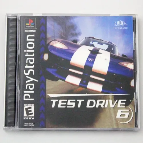 Test Drive 6 para PlayStation completo e em perfeito estado de conservação