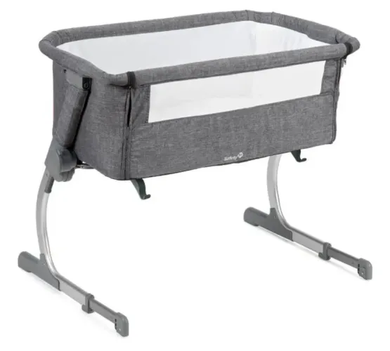 Berço Co-bed Side By Side Brown - Safety 1 St Cinza