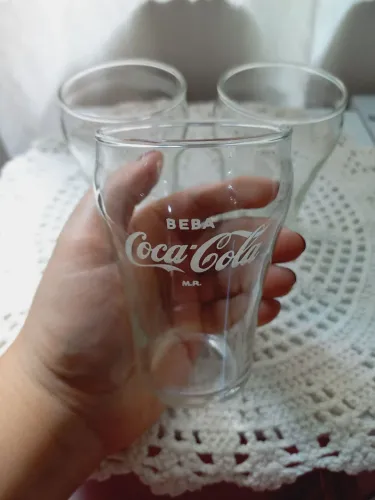 COPOS PROMOCIONAIS ANTIGOS "BEBA COCA-COLA"