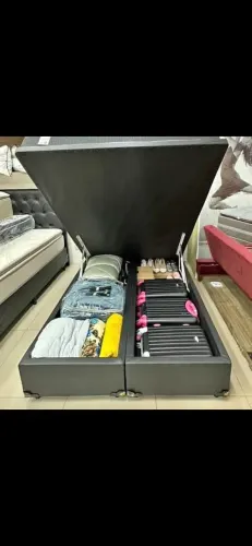Cama box casal e solteiro 