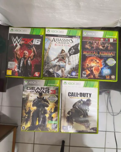 Jogos Xbox 360 leia a descrição