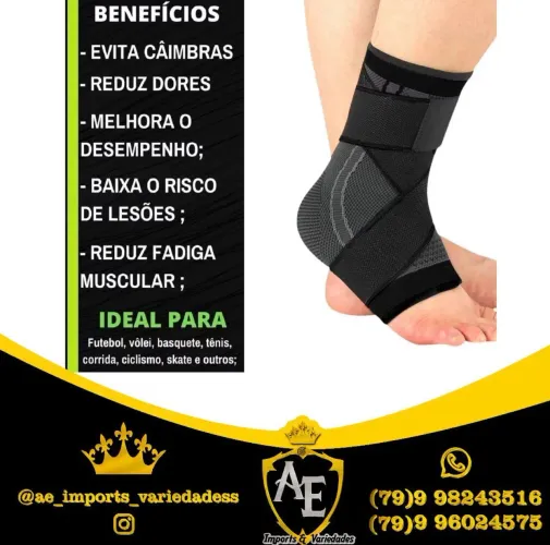 Tornozeleira de pressao