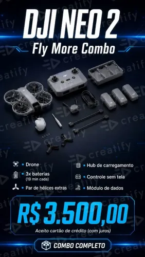 Drone DJI Neo 2 Fly Combo