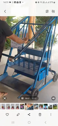 Máquina pra fabricar blocos de concreto