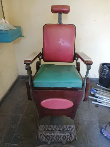 Cadeira barbeiro Vintage 