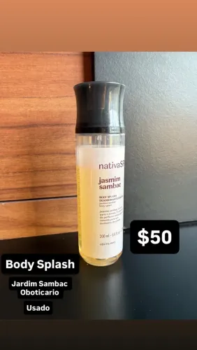 Body Splash Jardim Sambac Oboticario