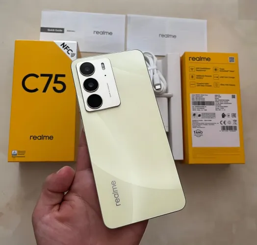 REALME C75 - 256GB 8+8 RAM.