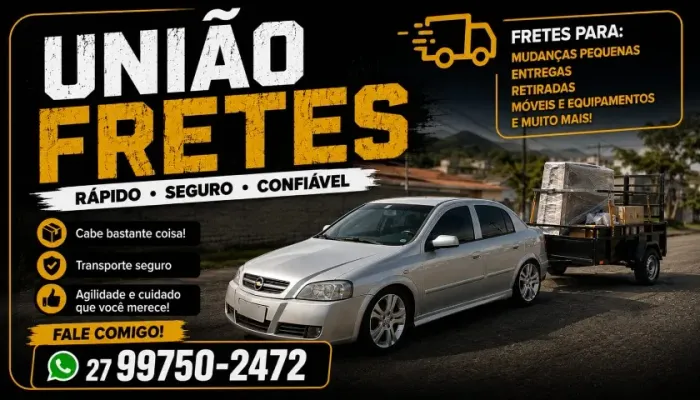 FRETE E PEQUENAS MUDANÇAS