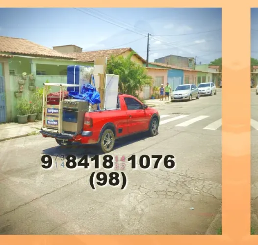 Frete em São Luís! Atendemos bairros como Cohab, Turu e Renascença!