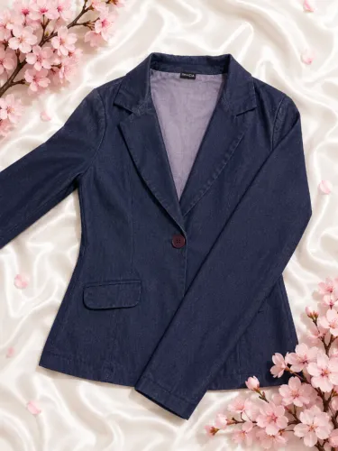 Blazer social azul