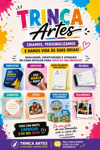 Gráfica e Papelaria Personalizada 