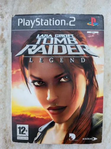 Tomb Raider Legend PS2 Jogo Completo Original Com Luva