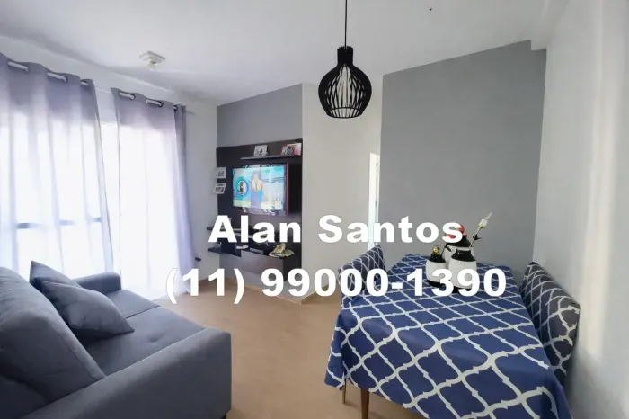 Apartamento para alugar com 2 Quartos com vaga e Lazer Completo na Estrada do Campo Limpo