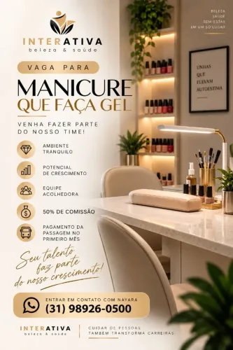 MANICURE QUE FAÇA GEL
