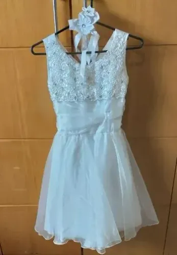 Vestido mais sapato feminino 