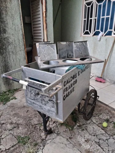 carrinho de lanches 