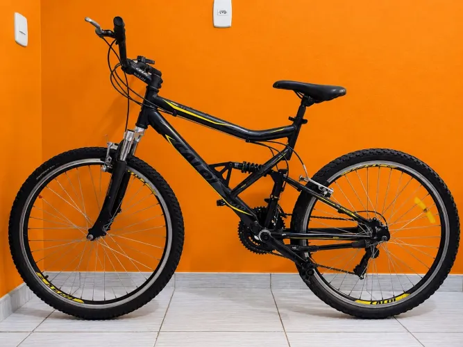 Bicicleta Caloi SK 21V, aro 26 Alumínio (Entrego)