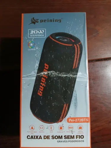 Caixa de som Portátil - Lacrada 