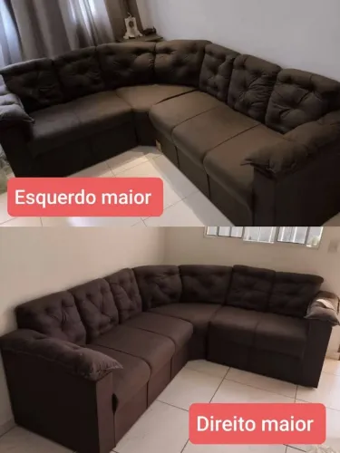 Sofá de canto com braço frete grátis