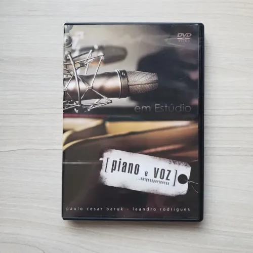 DVD Piano e Voz... Amigos e Pertences