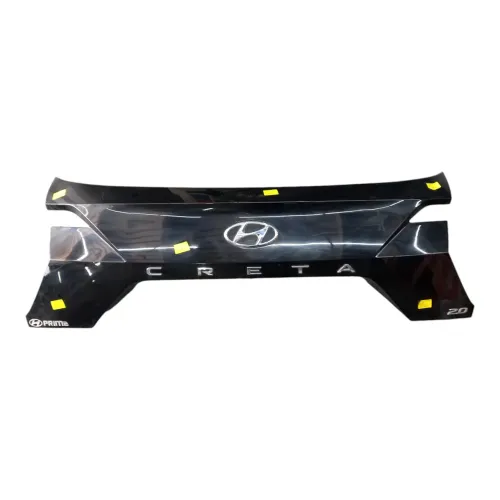 Aplique Tampa Traseira Hyundai Creta 2021/2025 Preto Tampa Traseira