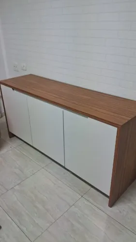 Armário Buffet TOK&STOK 3 portas e 1 gaveta 160x46