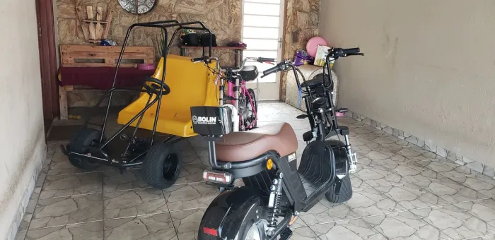 Moto eletrica  4 mes de uso