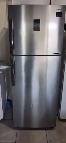 Geladeira inox 220v