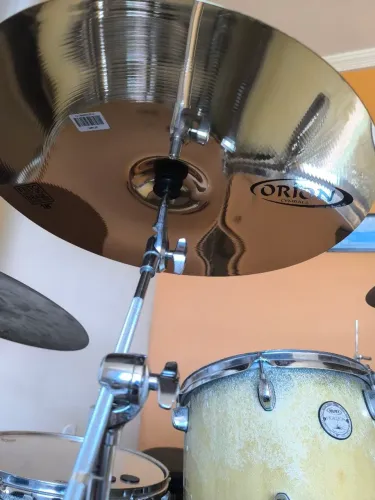 Pacote instambul 18" modelo MSX, 16" e 18" polegadas marca Orion solo pro 10 medium crash