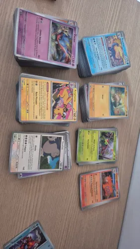 Bulk 350-500 cartas pokemon tcg