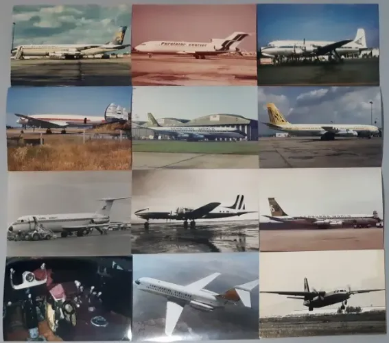 Avião Aviação - Lote Com 80 Fotografias De Aeronaves