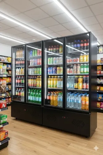 Refrigerador para a cerveja 4 portas