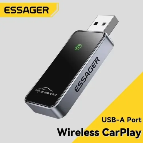 Adaptador USB sem fio CarPlay Essager para iPhone